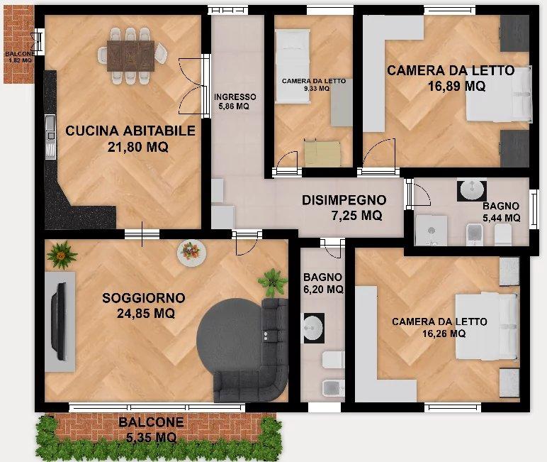 appartamento in vendita a Ravenna in zona Centro Storico