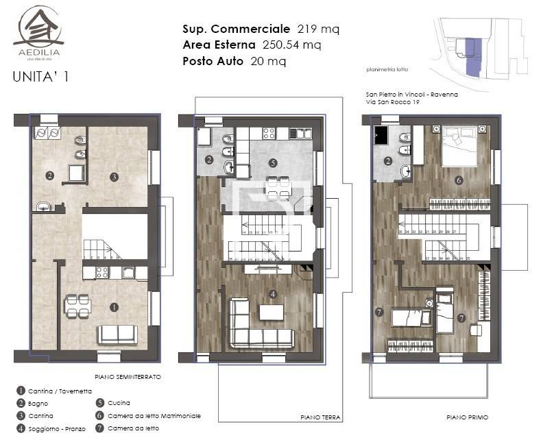 casa indipendente in vendita a Ravenna in zona San Pietro in Vincoli