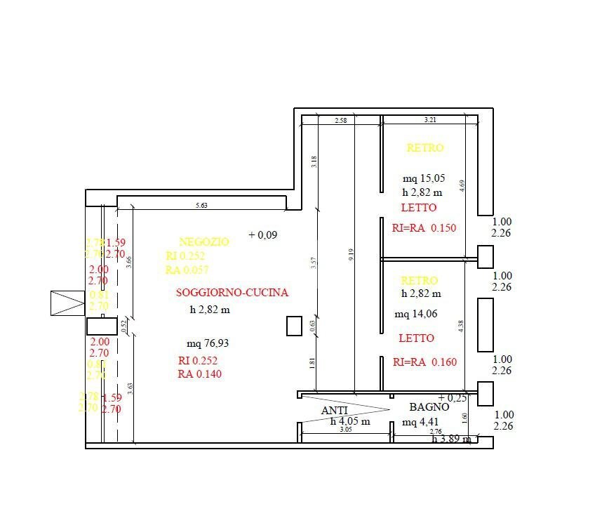 quadrivano in vendita a Ravenna in zona Centro Storico