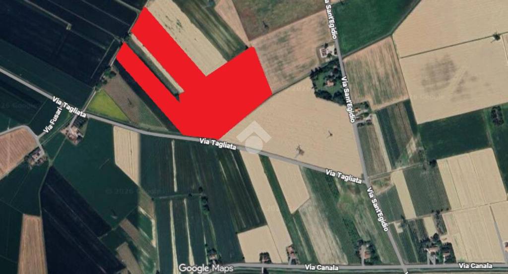 terreno agricolo in vendita a Ravenna in zona Camerlona