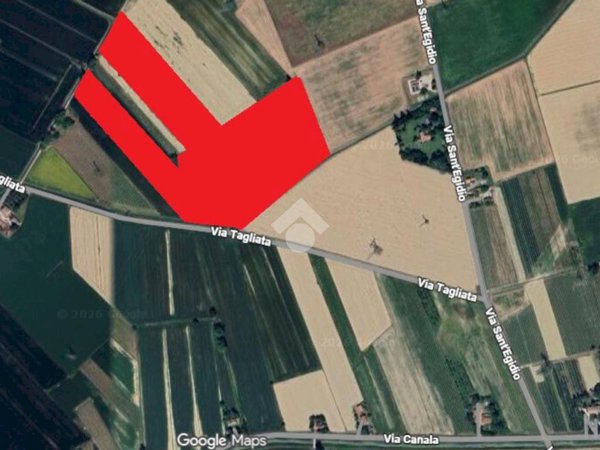 terreno agricolo in vendita a Ravenna in zona Camerlona