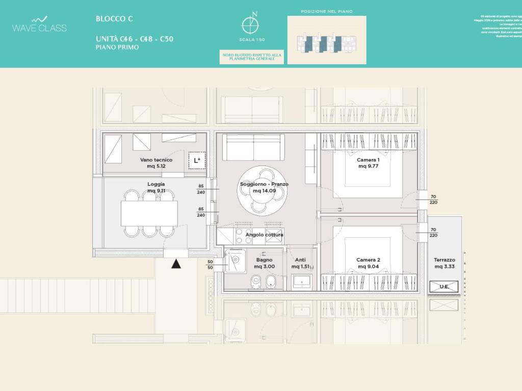 appartamento in vendita a Ravenna in zona Lido di Classe