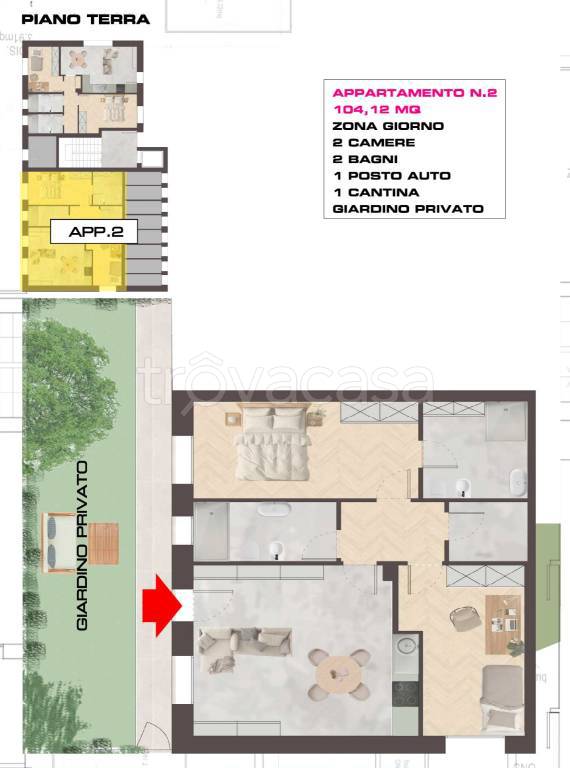 appartamento in vendita a Ravenna in zona Marina di Ravenna