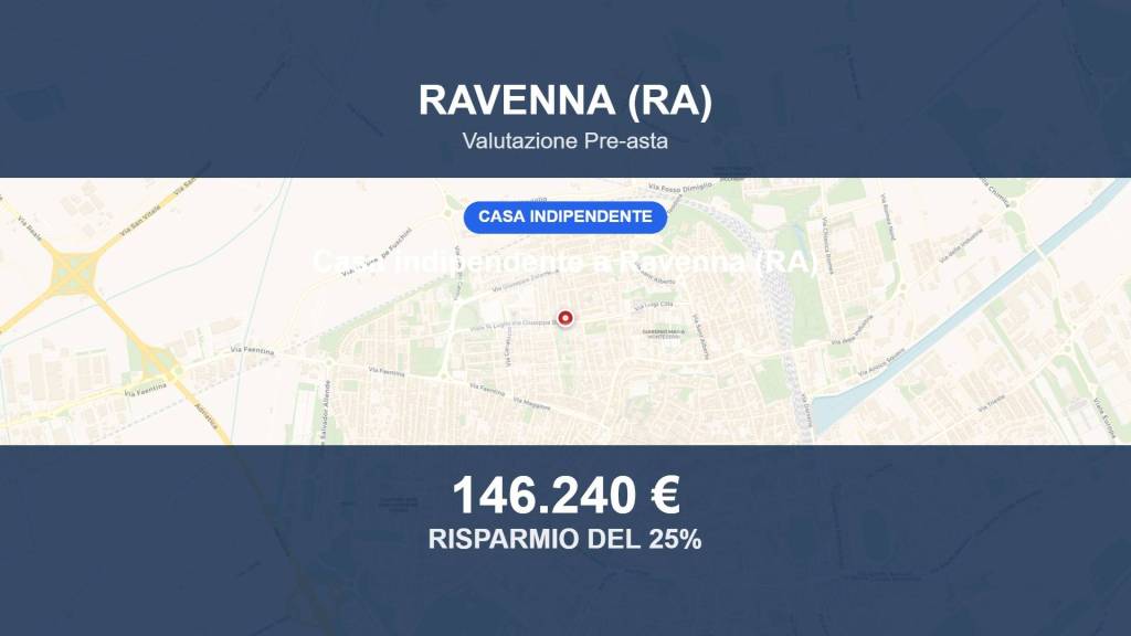 casa indipendente in vendita a Ravenna in zona Centro Storico