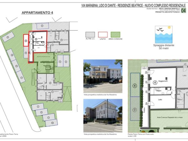appartamento in vendita a Ravenna in zona Lido di Dante