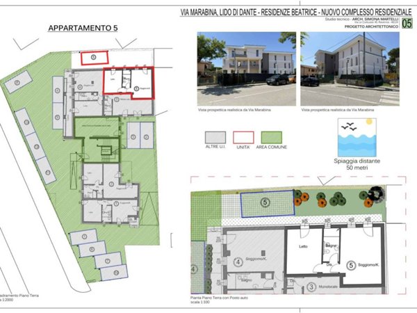 appartamento in vendita a Ravenna in zona Lido di Dante