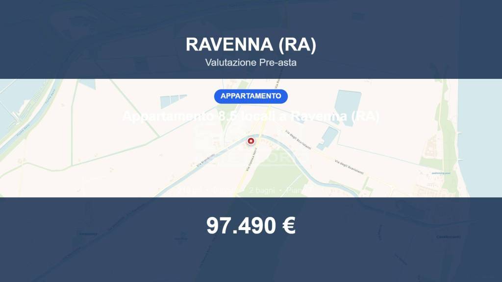 appartamento in vendita a Ravenna in zona Savarna / Conventello
