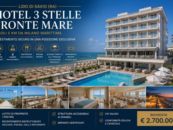 intera palazzina in vendita a Ravenna in zona Lido di Savio