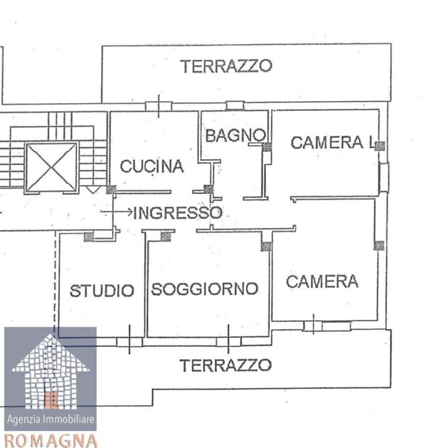 appartamento in vendita a Ravenna in zona Centro Storico