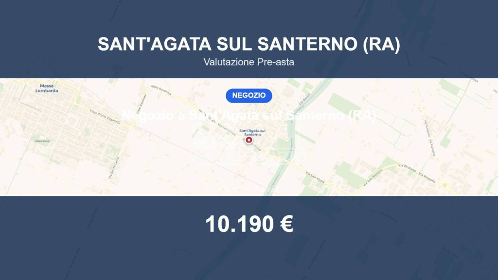 negozio in vendita a Sant'Agata sul Santerno