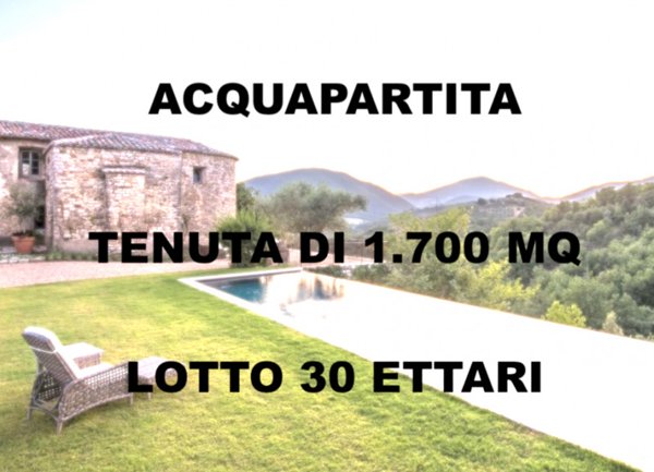 villa in vendita a Bagno di Romagna in zona Acquapartita