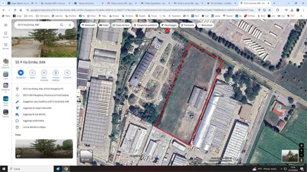 terreno agricolo in vendita a Bertinoro in zona Panighina