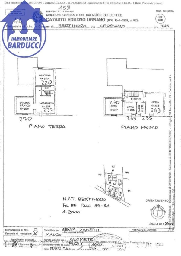 appartamento in vendita a Bertinoro in zona Bracciano
