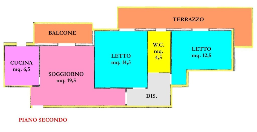 appartamento in vendita a Bertinoro in zona Fratta Terme