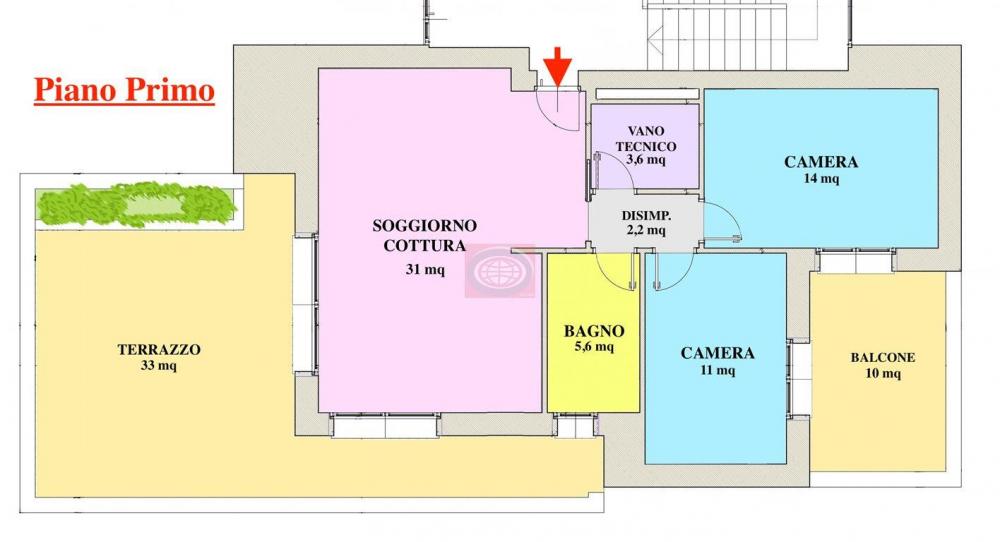 appartamento in vendita a Bertinoro