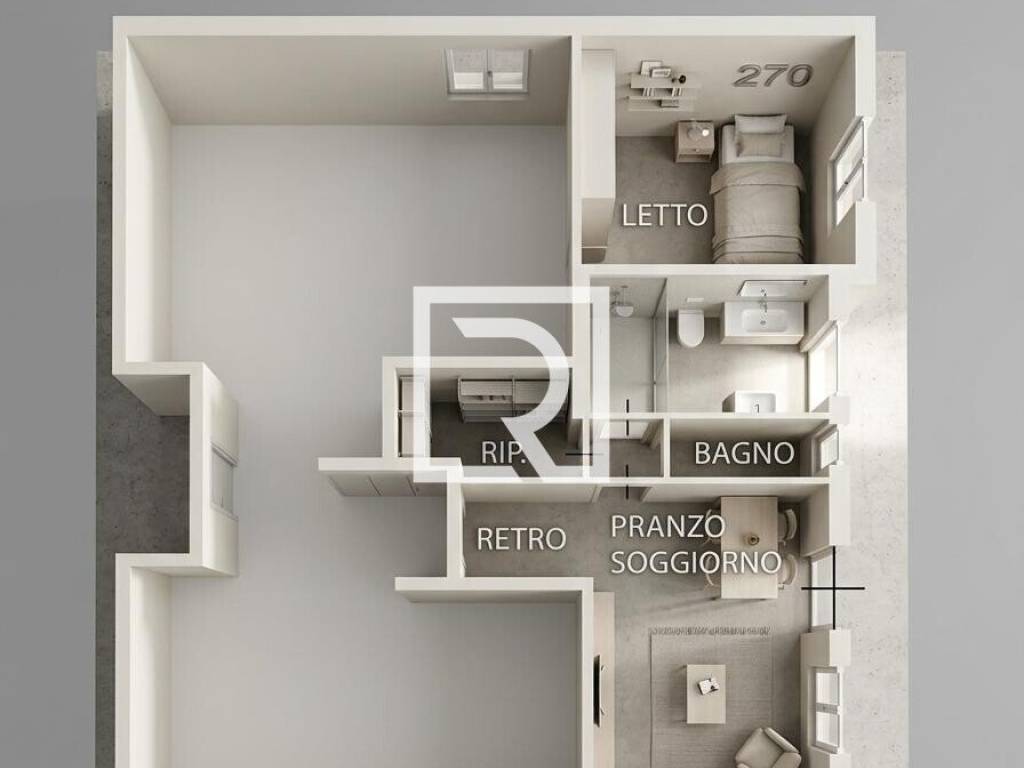 appartamento in vendita a Bertinoro in zona Fratta Terme