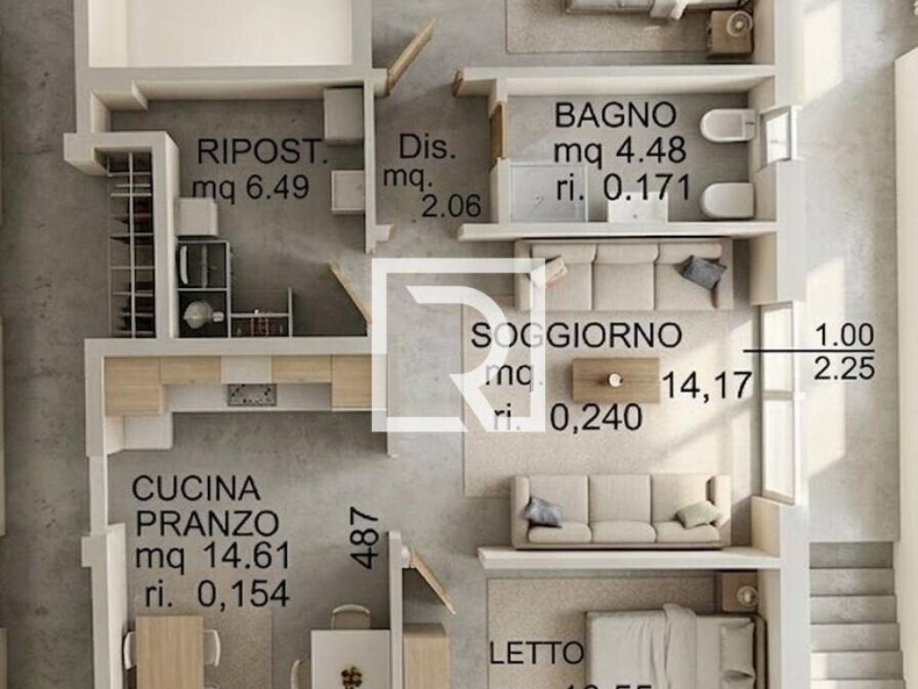 appartamento in vendita a Bertinoro in zona Fratta Terme