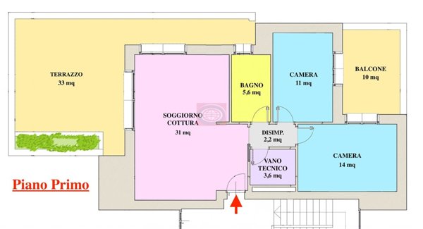 appartamento in vendita a Bertinoro