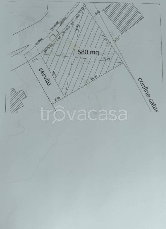 terreno edificabile in vendita a Borghi in zona Tribola