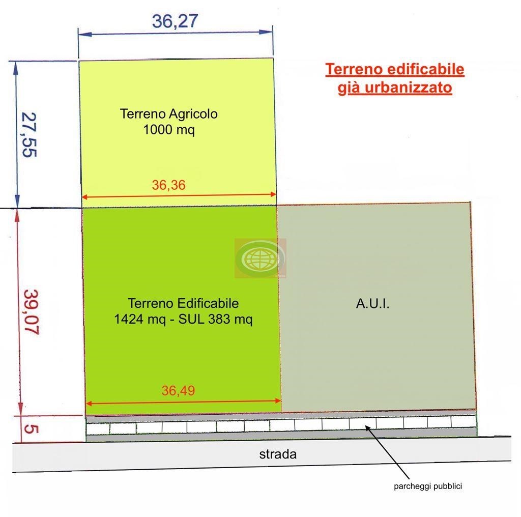 terreno edificabile in vendita a Cesena