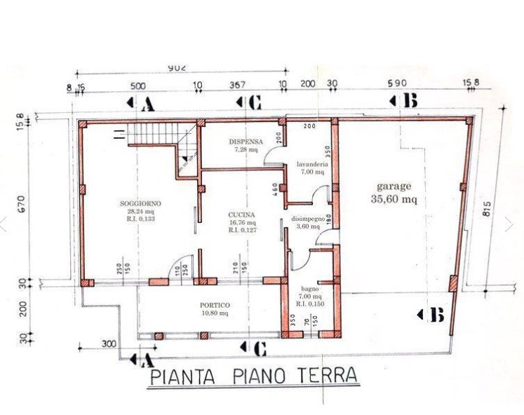 casa indipendente in vendita a Cesena in zona Marcorano