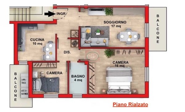 appartamento in vendita a Cesena
