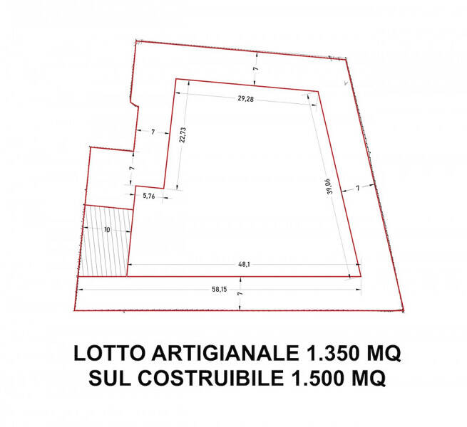 terreno edificabile in vendita a Cesena in zona Torre del Moro