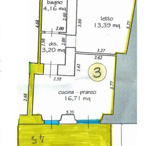 appartamento in vendita a Cesena in zona Luzzena