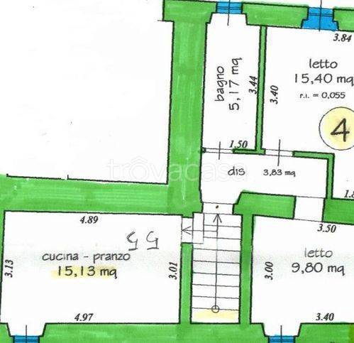 appartamento in vendita a Cesena in zona Luzzena