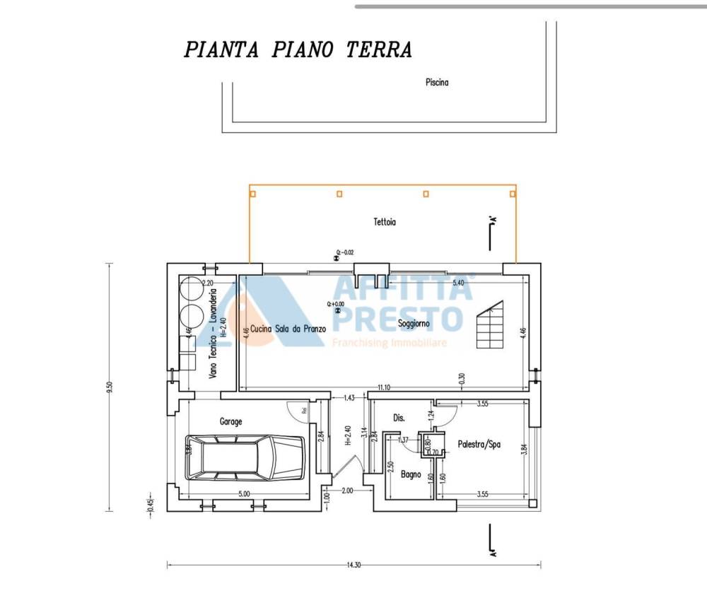 casa indipendente in vendita a Cesena in zona Tessello