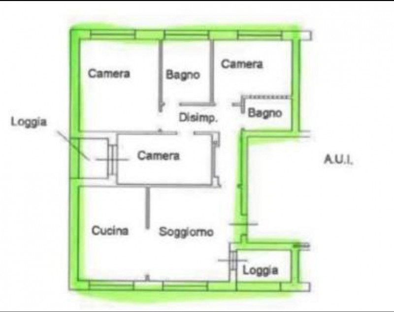 appartamento in vendita a Cesena in zona Centro Storico
