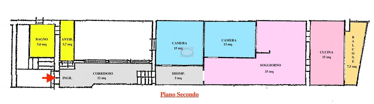 appartamento in vendita a Cesena in zona Centro Storico