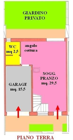 casa indipendente in vendita a Cesena in zona Marcorano