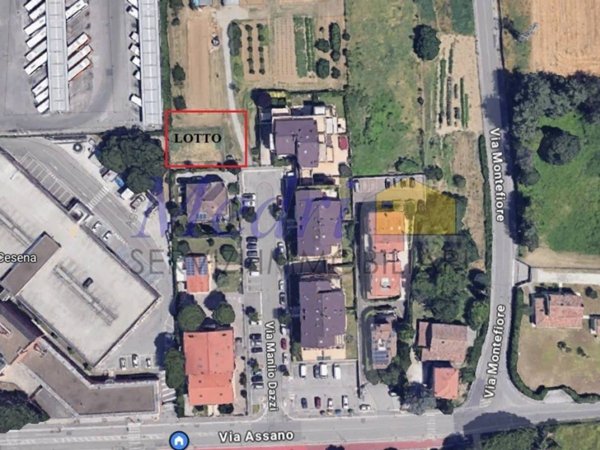 terreno edificabile in vendita a Cesena in zona Ponte Pietra