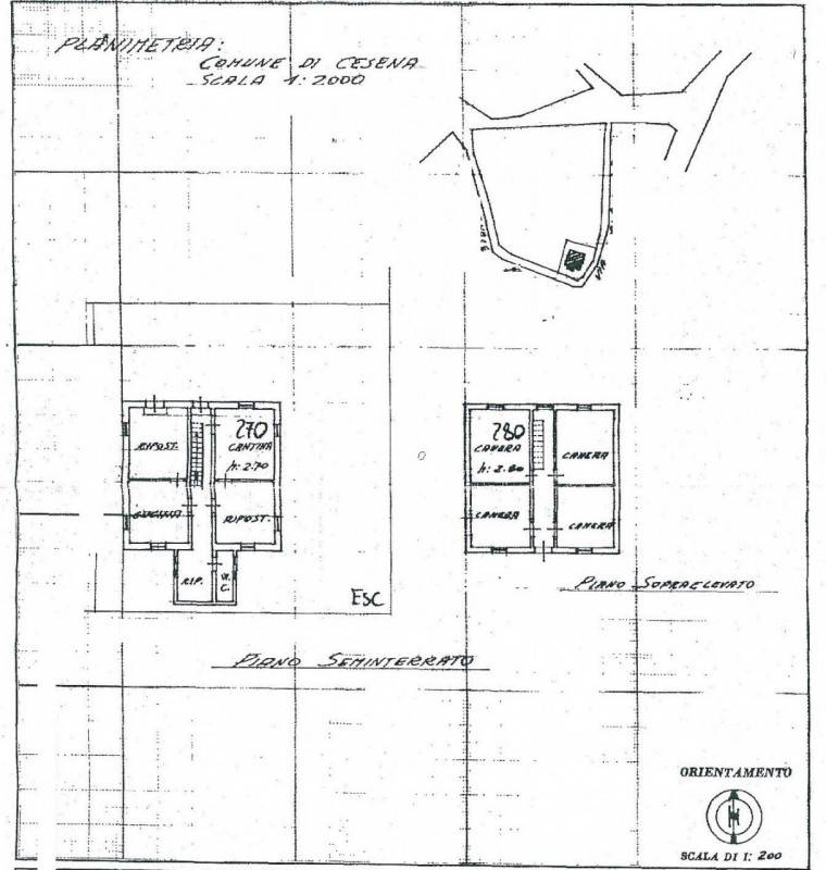casa indipendente in vendita a Cesena in zona Centro Storico