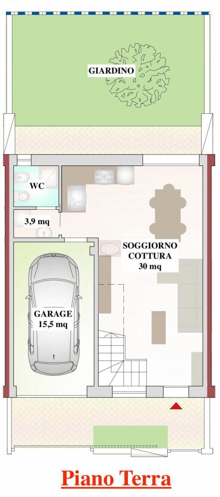 casa indipendente in vendita a Cesena in zona Marcorano
