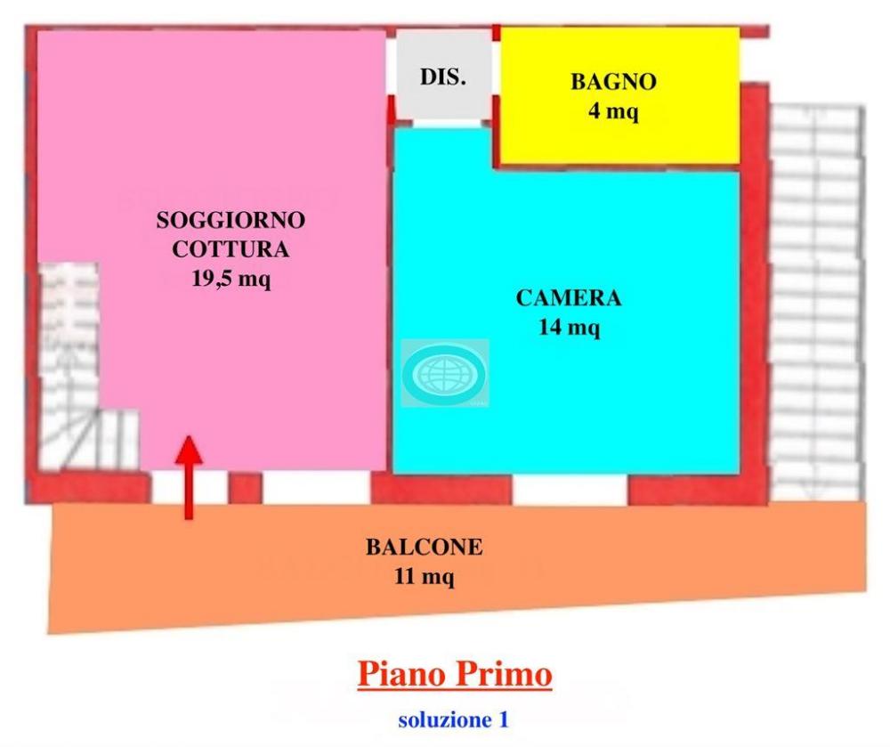 appartamento in vendita a Cesena in zona Marcorano