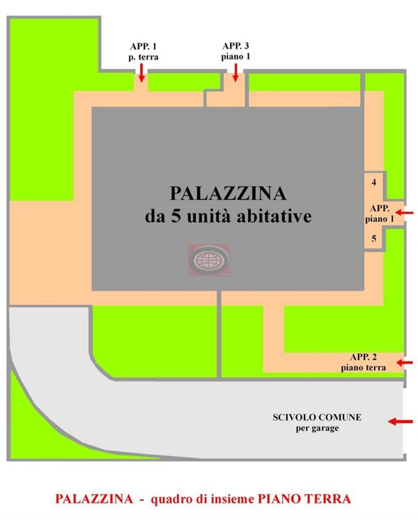 appartamento in vendita a Cesena in zona Marcorano