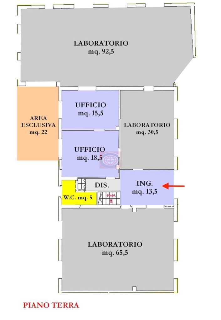 negozio in vendita a Cesena in zona Fiorenzuola