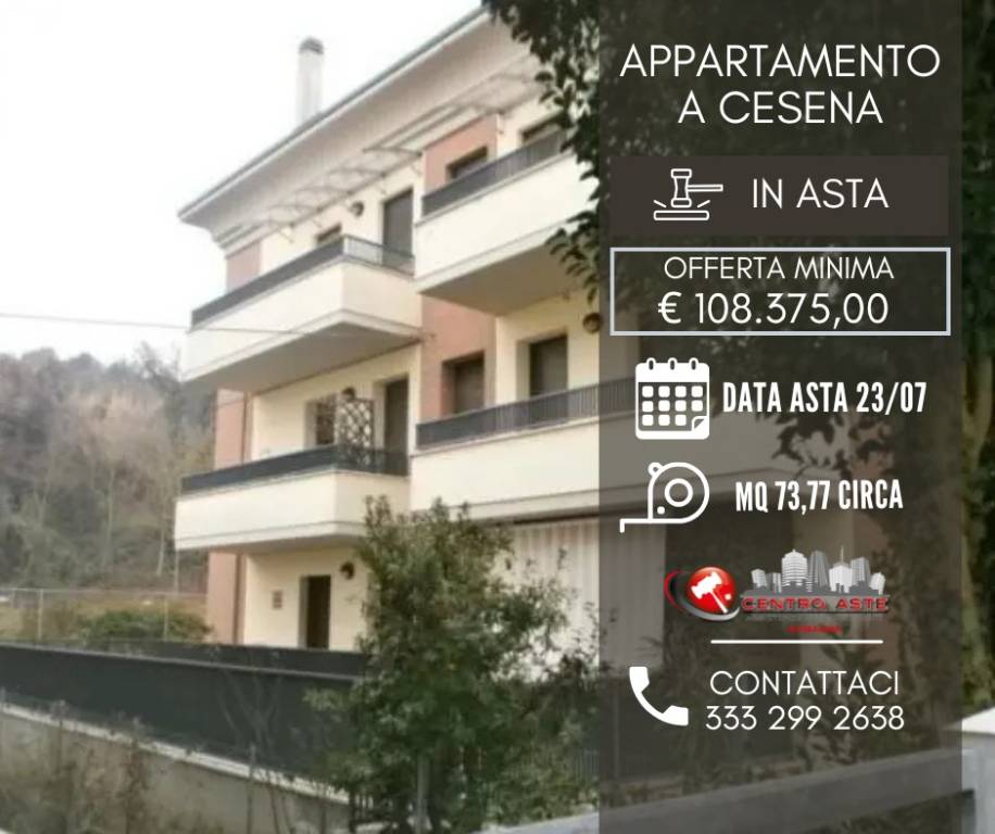 appartamento in vendita a Cesena in zona Cesuola