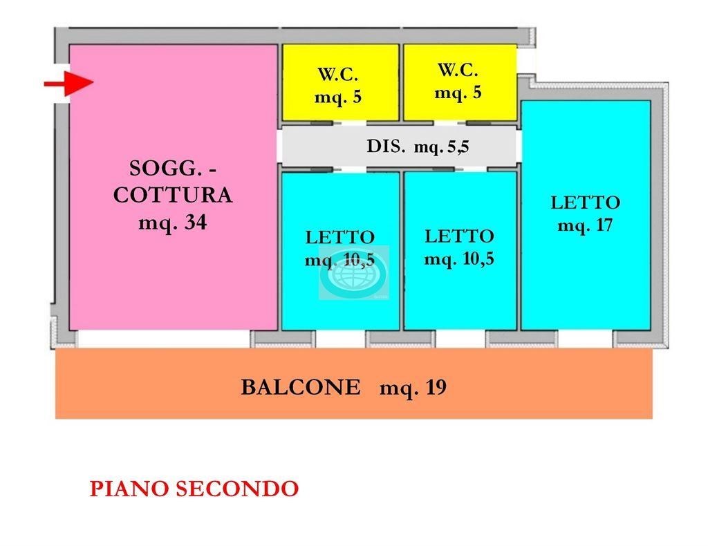 appartamento in vendita a Cesena in zona Torre del Moro