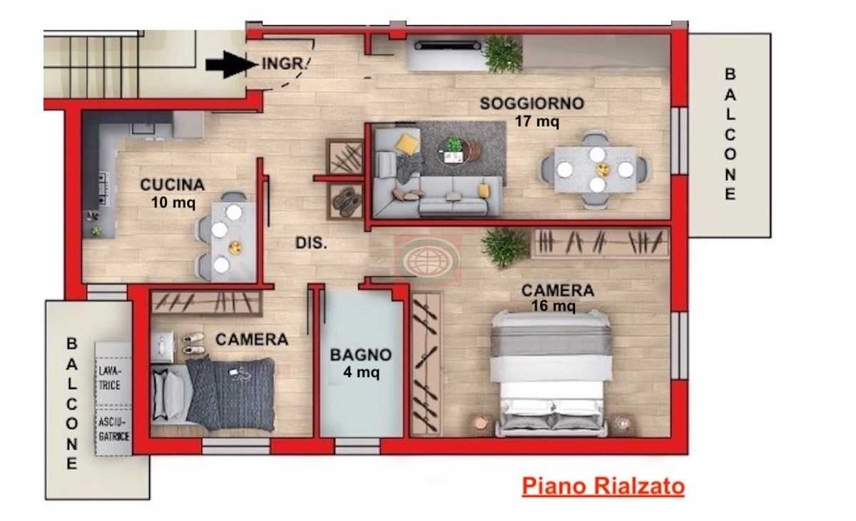 appartamento in vendita a Cesena