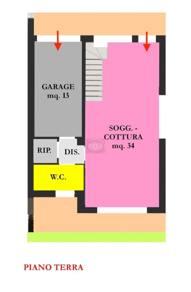 casa indipendente in vendita a Cesena in zona San Giorgio