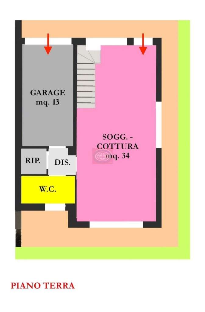 casa indipendente in vendita a Cesena in zona San Giorgio