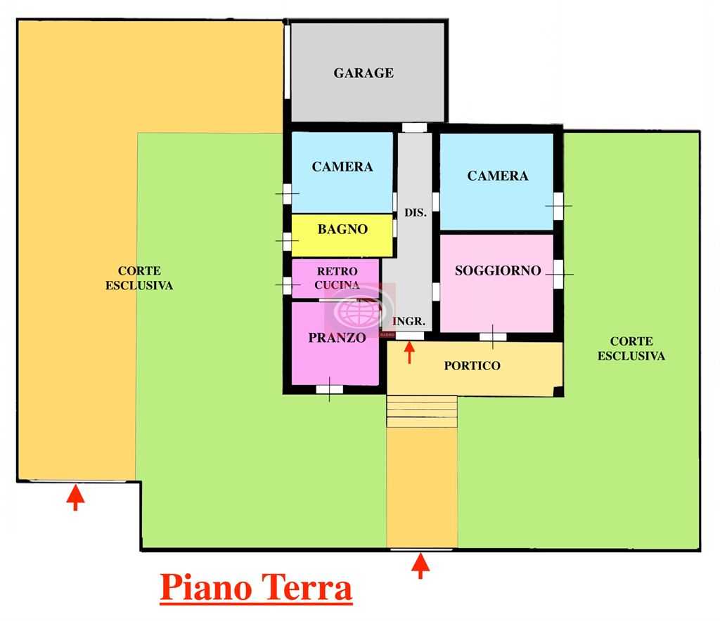 casa indipendente in vendita a Cesena in zona San Giorgio