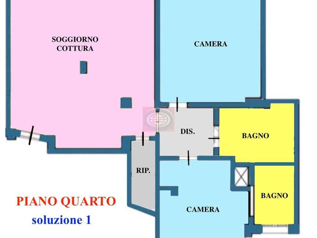 appartamento in vendita a Cesena in zona Centro Storico