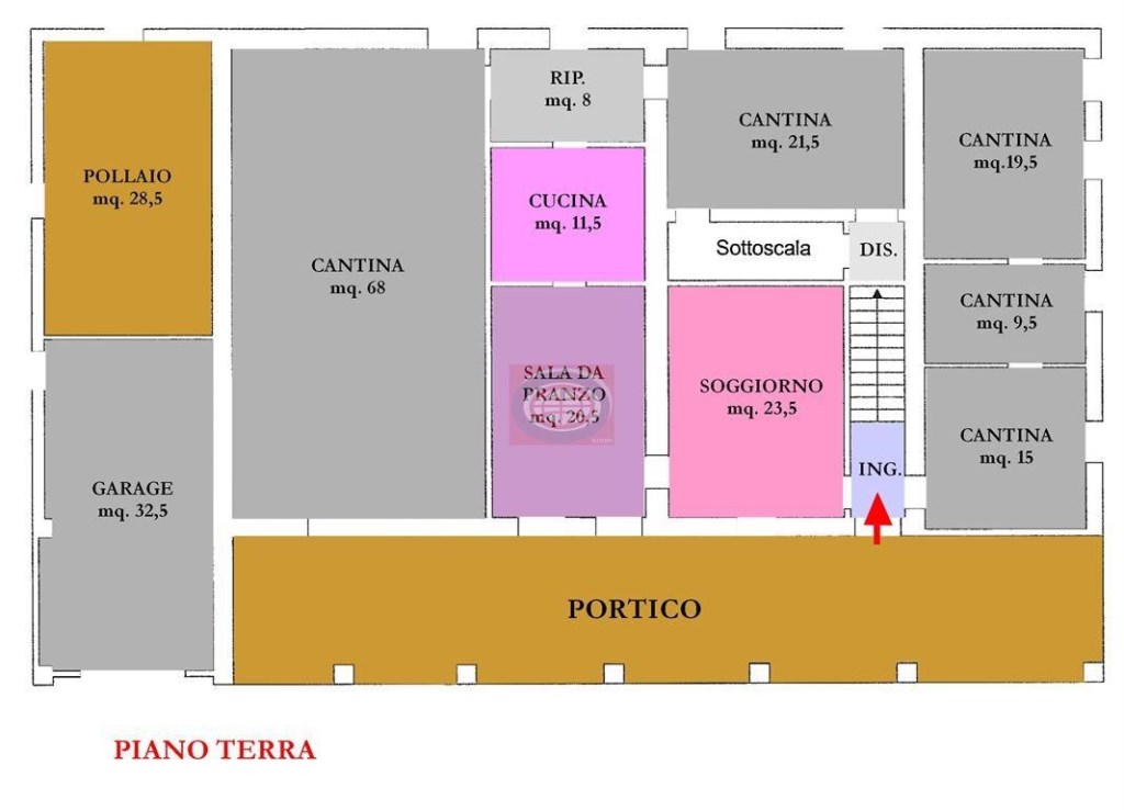 casa indipendente in vendita a Cesena in zona Centro Storico