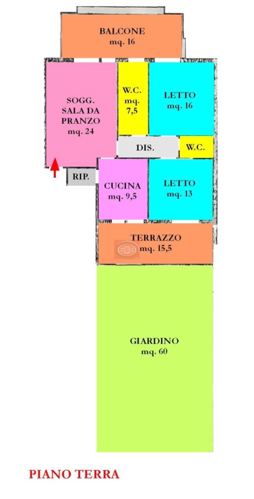 appartamento in vendita a Cesena