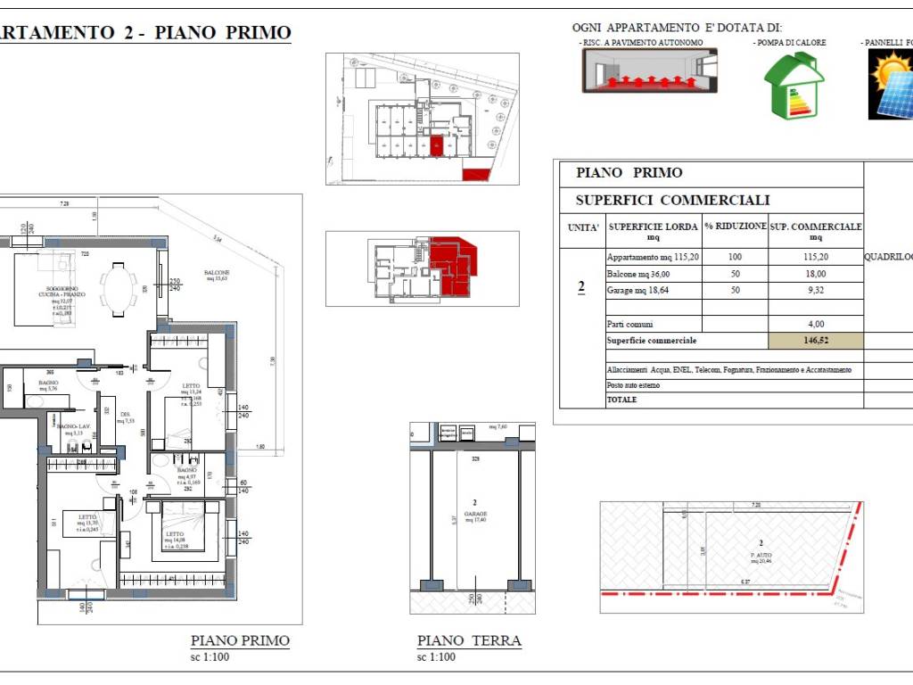 appartamento in vendita a Cesena in zona Torre del Moro