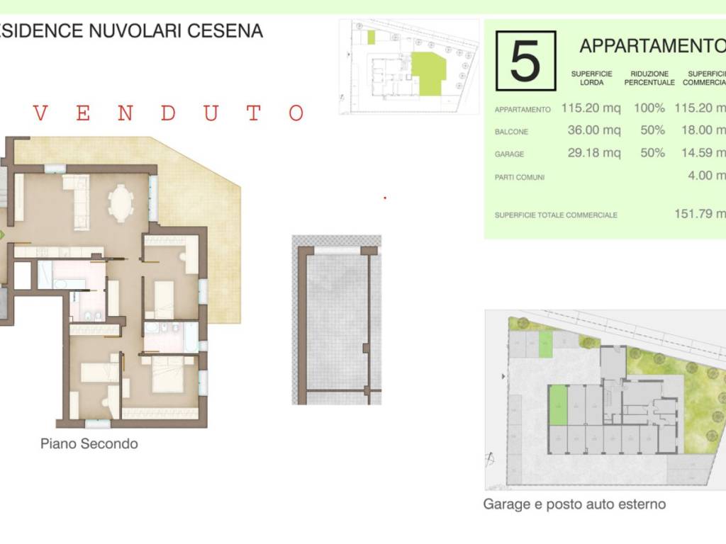 appartamento in vendita a Cesena in zona San Rocco